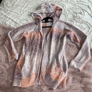 NWOT Cynthia Rowley Hooded Cardigan- Size L